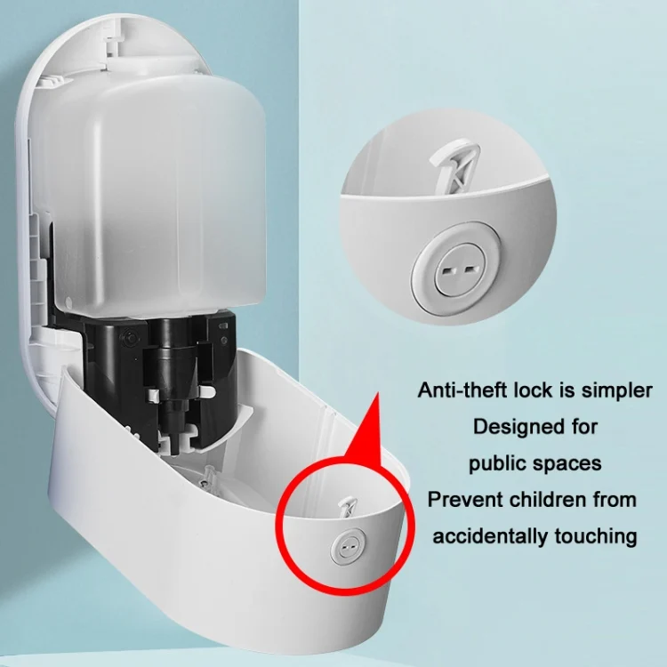 TBD0602623601_B3.webp Kuaierte Automatic Induction Spray Sterilizer Wall Mounted Soap Dispenser - Image 4