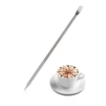CC-608 304 Stainless Steel Coffee Stick Flower Needle