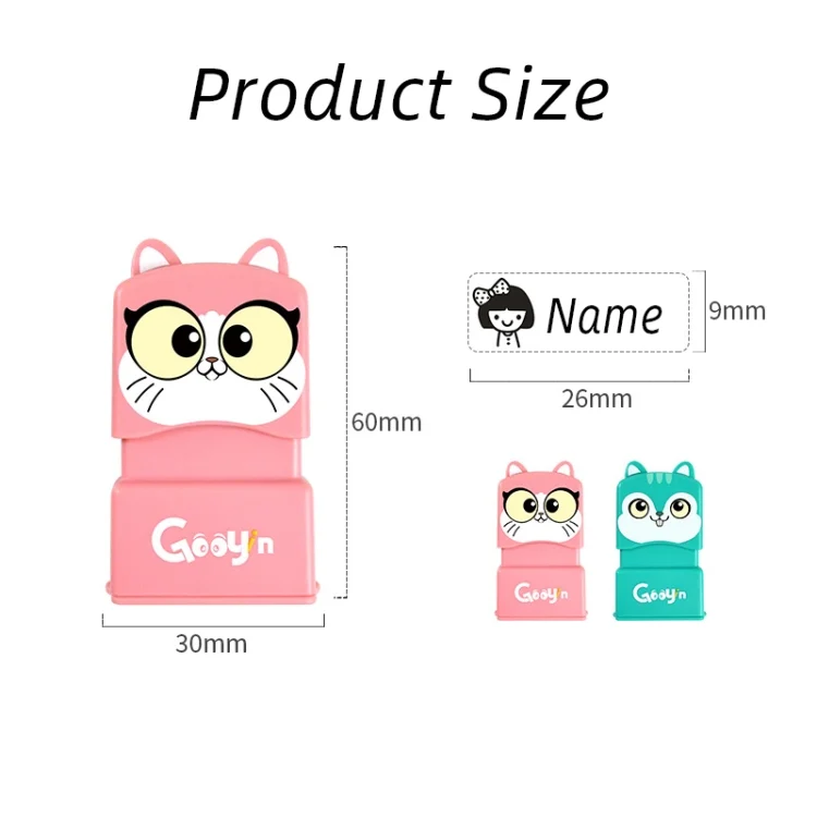 TBD0602626001_B1.webp Clothing Seal For Children Kindergarten Student Name Photosensitive Seal - Image 2