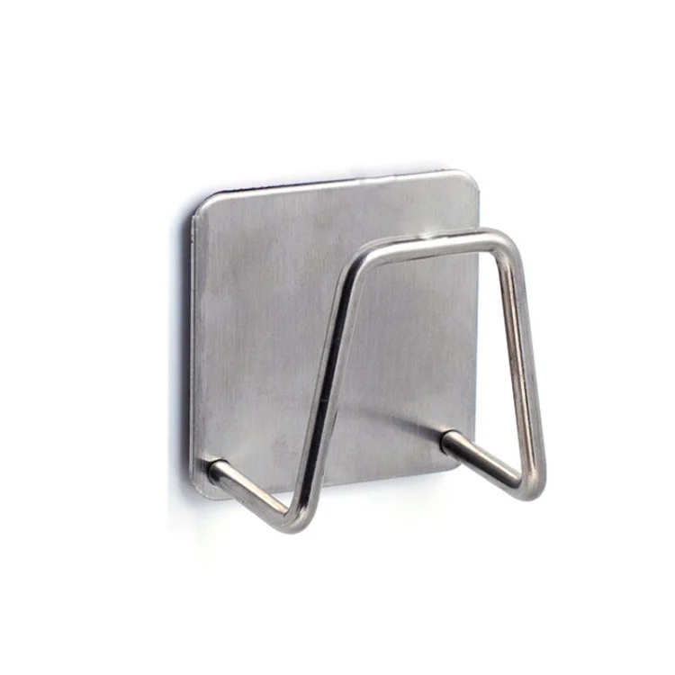 304 Stainless Steel Sponge Rack Sink Drain Rack, Color: Brushed Color