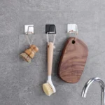 304 Stainless Steel Sponge Rack Sink Drain Rack, Color: Brushed Color - Image 5
