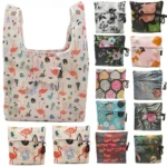 M0048 Portable Foldable Printed Shopping Bag - Image 2