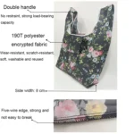 M0048 Portable Foldable Printed Shopping Bag - Image 6
