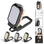 COB Work Light USB Charging Hook Emergency Flashlight Maintenance Lamp, Style: - Image 2