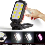 COB Work Light USB Charging Hook Emergency Flashlight Maintenance Lamp, Style: - Image 6