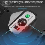 E-SMARTER LED Strong Light Dual Row Road Light Solar Garden Sensor Light, Style: - Image 5