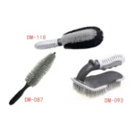 3 PCS Car Tire Brush Carpet Foot Pad Brush, Style: - Image 2