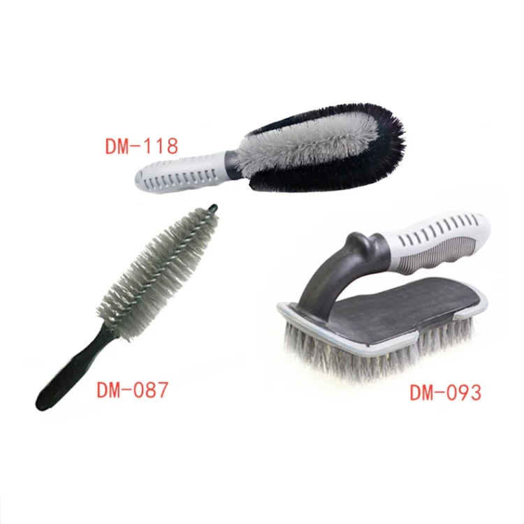 TBD0602634101_B1.webp 3 PCS Car Tire Brush Carpet Foot Pad Brush, Style: - Image 2