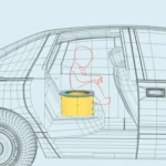 MBK00035 Children Car Foldable Toilet - Image 2