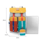 B21283 Flipper Backpack Student Schoolbag Casual Travel Computer Backpack - Image 2