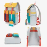 B21283 Flipper Backpack Student Schoolbag Casual Travel Computer Backpack - Image 3