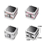 Nail Polishing Head 25 Holes Display Stand Dustproof Storage Box - Image 2