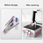 Nail Polishing Head 25 Holes Display Stand Dustproof Storage Box - Image 5