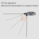 Coffee Electronic Thermometer Large Screen Digital Display Hangable Thermometer - Image 3