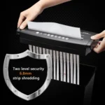 RAYSON  A606B 10L A4 Small Mini Office Shredder Electric Strip Shredder,EU Plug - Image 4