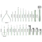 Stainless Steel Nail Clipper Nail Art Tool Set, Color: - Image 6