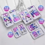 Stainless Steel Bright Beauty Nail Clipper Trimming Set - Image 2