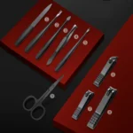 9 PCS/Set Stainless Steel Dead Skin Nail Trimming Set - Image 2