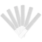 6 PCS Transparent Nano Glass Polished Nail File