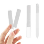 6 PCS Transparent Nano Glass Polished Nail File - Image 2