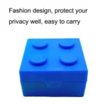SD-J-406 28 Grids Portable Colorful Compartment Detachable Plastic Building Block Pill Box - Image 4