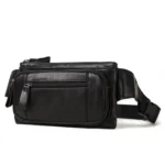 MH562 Leather Men Waste Bags Multifunctional Retro Messenger Bag