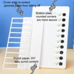 Wall Hanging Checklist Memo Boards Adjustable Checklist Board,Style: Blank Paper Card - Image 4