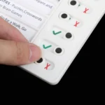 Wall Hanging Checklist Memo Boards Adjustable Checklist Board,Style: Blank Paper Card - Image 5