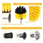 6 PCS / Set Kitchen Bathroom Car Tire Floor Crevice Clean Diamond Brush - Image 4
