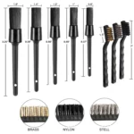 9 PCS / Set Car Interior Outlet Air Conditioning Brush Details Cleaning Brush - Image 2