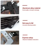 Punch-free Front License Plate Holder American License Plate Bracket - Image 4