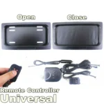US Standard Rolling Shutter Car License Plate Frame License Plate Bracket - Image 5