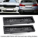 European Standard Electric License Plate Roller Shutter Protective Cover - Image 5