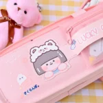 Cartoon Pencil Bag Large-capacity Primary School Stationery Bag With Handle - Image 6