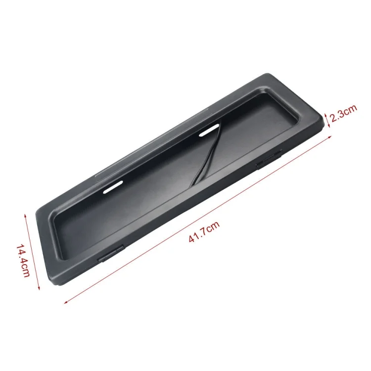 TBD06026608_2.webp Australian Regulations Front And Rear Dual-Brand Electric Vehicle License Plate Frame - Image 3