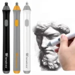 Tenwin 8302 Adjustable Electric Eraser With Rubber Refills For Sketch Drawing Erasing - Image 2