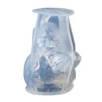 D2120 DIY Drop Mold Lunar Astronaut Bulb Ornament Silicone Mold Office Epoxy Ornament - Image 2