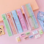10 Sets Primary School Students Pencil Stationery School Supplies Set - Image 3
