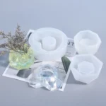 DIY Crystal Drop Glue Silicone Mold For Making Fragrant Candle Pot - Image 6