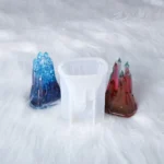 D581 DIY Crystal Drops 3D Castle Silicone Mold - Image 5