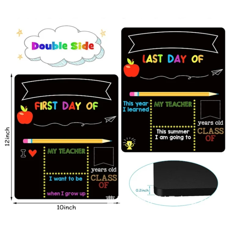 TBD06026715_1.webp Children Graduation Photo Hanging Crafts Blackboard Message Board - Image 2