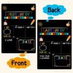 Children Graduation Photo Hanging Crafts Blackboard Message Board - Image 3