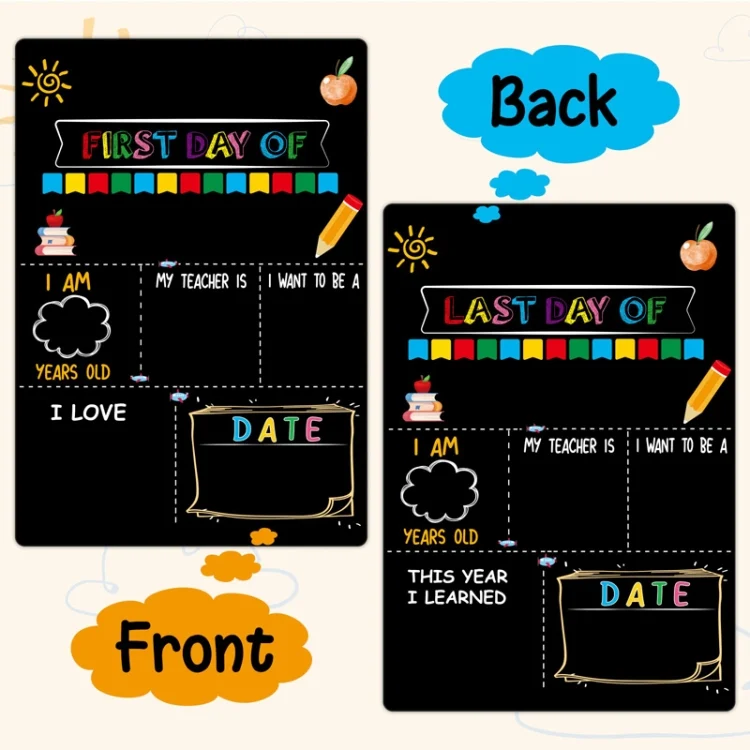 TBD06026715_2.webp Children Graduation Photo Hanging Crafts Blackboard Message Board - Image 3