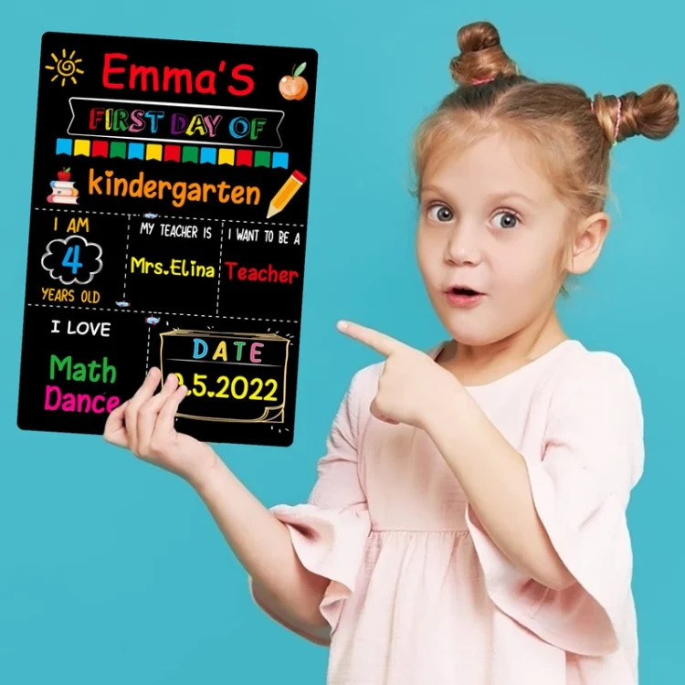 TBD06026715_5.webp Children Graduation Photo Hanging Crafts Blackboard Message Board - Image 6