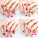 10 PCS 3D Hot Stamping Waterproof Nail Art Sticker - Image 6