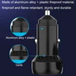 IBD352 Aluminum Alloy Dual Interface Car Charger, Spec: - Image 6