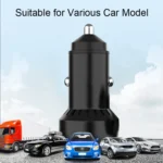 IBD352 Aluminum Alloy Dual Interface Car Charger, Spec: - Image 7