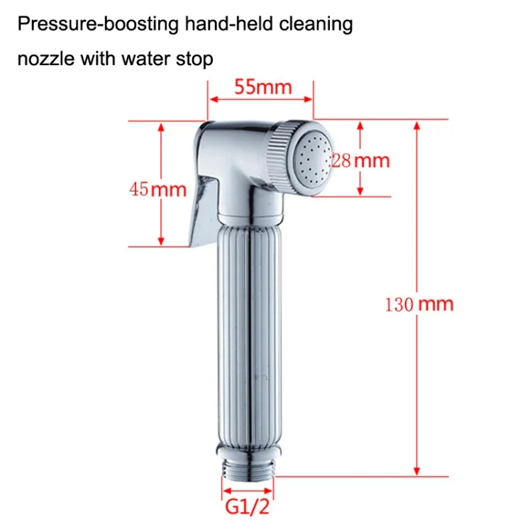 TBD0602678301_B1.webp Multifunctional Wome Washers Pressure With Water Stop Woman Wash Nozzle, Style: - Image 2