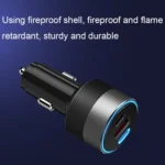 IBD353 Multifunctional Flame Retardant Car Phone Charger - Image 5