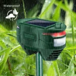 RC-544 Outdoor Solar Ultrasonic Infrared Sensor Animal Repeller - Image 5
